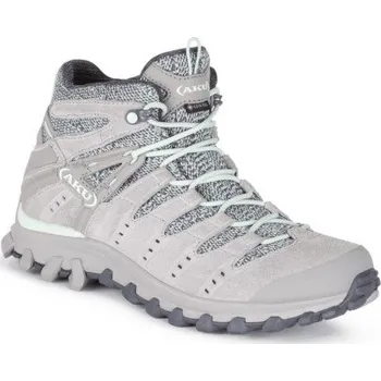 Dámská treková obuv Dámské turistické kotníkové boty AKU ALTERRA LITE GTX MID - světle šedá 36