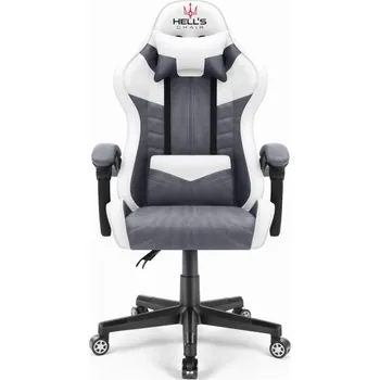 Herní židle Herní židle HC-1004 šedobílá
