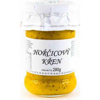 Omáčka Roza Hořčicový křen 280g