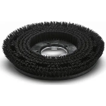 Podlahový mycí stroj Kotoučový kartáč, tvrdý, černý, 330 mm