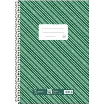 Sešit Spirálový sešit "Novum", čistý, A4, 80 listů, FŰZFŐI