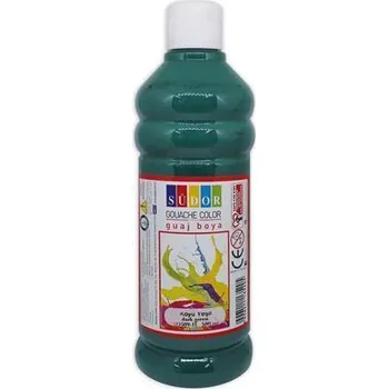 Speciální výtvarná barva Temperová barva, tmavě zelená, 500ml, Südor