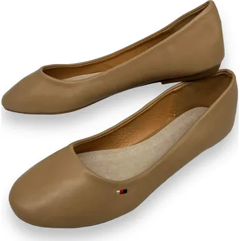 Dámské baleríny Fashion Dámské béžové baleríny 02 Barva: Béžová, Velikost: 38
