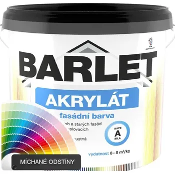 Fasádní barva Míchaná akrylátová fasádní barva BARLET AKRYLÁT V4013 - 5 kg - A 060