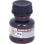 Tuše barevné - hnědá 20 g