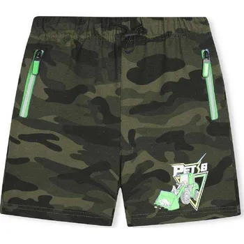 CHLAPECKÉ MASKÁČOVÉ KRAŤASY BAGR, velikost 98 - 128 Barva: Maskáč se zeleným zipem, Velikost: 104