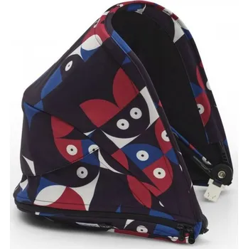 Bugaboo Bee 6 sluneční stříška Animal Explorer | RED/BLUE