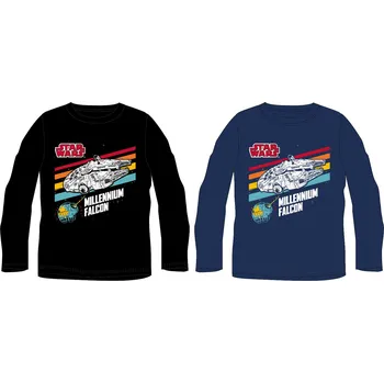 Chlapecké tričko Star-Wars licence Chlapecké tričko - Star Wars 5202A260, tmavě modrá Barva: Modrá tmavě, Velikost: 164