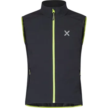 Pánská vesta Vesta Montura Run Flash Vest M black/acid green