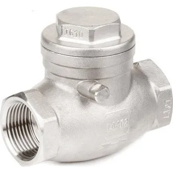Příslušenství k čerpadlu Nerezová zpětná klapka pro vodorovnou polohu - klapací - NEREZ - INOX (zpětný ventil voda) - 5/4" 356