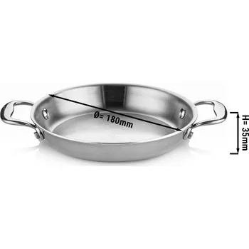 Nádobí G.Gastro Pánev na omelety - Ø 18 cm