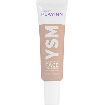 Make-up Inglot PlayInn YSM vyhlazující make-up pro mastnou a smíšenou pleť odstín 41 30 ml