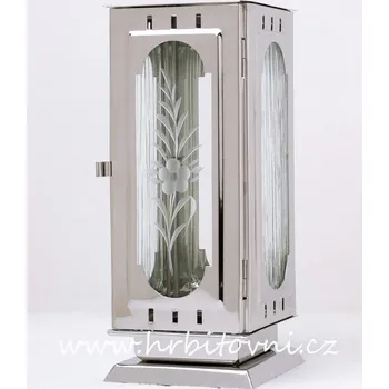 Smuteční dekorace Hřbitovní lampa velká 26 cm