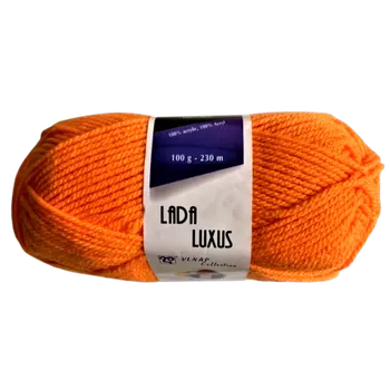 Příze Vlnap příze Lada Luxus 50011 neon oranžová