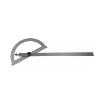 Úhloměr Úhloměr 0-180° 300x500mm s otáčecím ramenem, velký úhloměr obloukový k