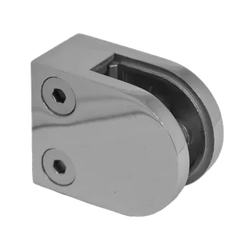 Zábradlí Svorka plochá, sklo 6–10,76 mm, leštěná nerez AISI 304