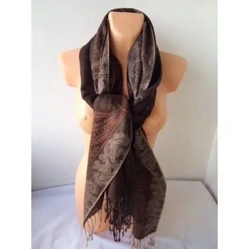 Šátek Pashmina v mnoha barvách., Barva Khaki