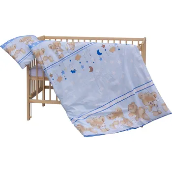 Povlečení Povlečení do postýlky 2dílné - Scarlett Dero - 135 x 100 cm - modré