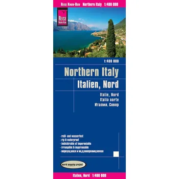 Reise Know-How Verlag mapa Italy north 1:400 t. voděodolná