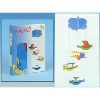 ostatní stavebnice Kolotoč nad postýlku LETADLA - EVALAND