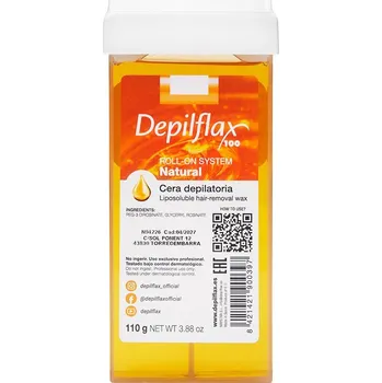 Depilflax Depilační vosk rollon přírodní 110 g