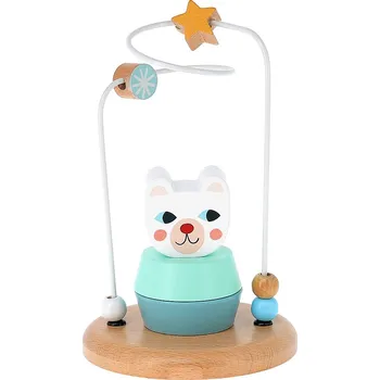 Dřevěná hračka Vilac Motorický labyrint Medvídek