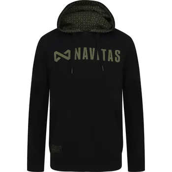 Rybářské oblečení Navitas Mikina CORE Hoody Black Varianta: L