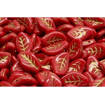 Korálek Korálky lístek č.3792 (9x14mm)