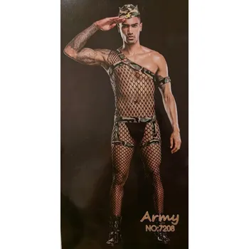 Sada pánského spodního prádla Love by love Pánský kostým Voják 7208