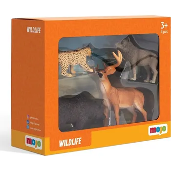 Figurka Mojo Startovací sada Lesní zvířata 4 ks