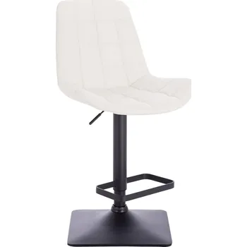 Barová židle Barová židle ekokůže Voss základna černá - bílé