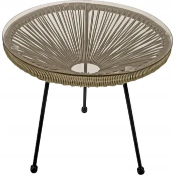 Zahradní stůl Zahradní stolek ACAPULCO - béžový