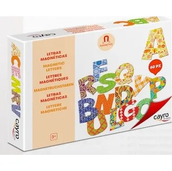 Dekorativní magnet Magnetická písmena 60 ks - CAYRO