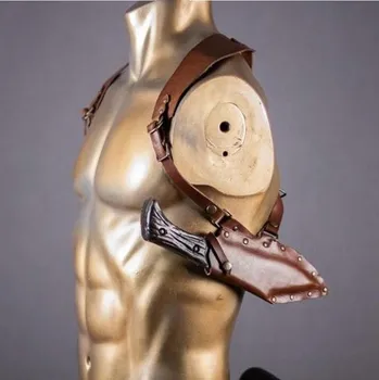 Příslušenství pro sportovní střelbu Podpažní pouzdro na nůž - hnědé, koženkové 208hPN