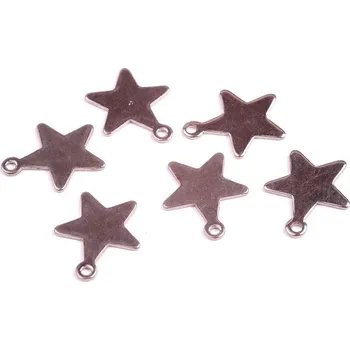 Korálek Kov 424 (15x13x0.6 mm)