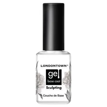 Lak na nehty LONDONTOWN Gel Sculpting Base Coat stavební gelový lak na poškozené nehty