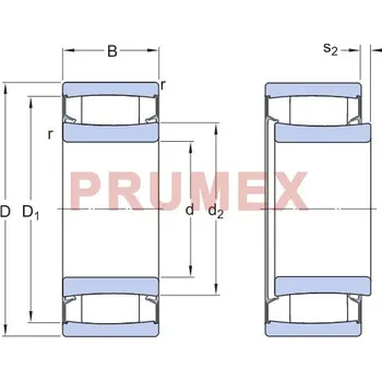 SKF C6912-2NSV/C3 toroidní ložisko CARB