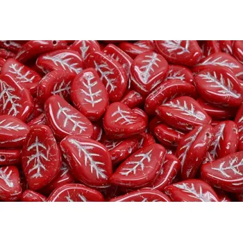 Korálek Korálky lístek č.3791 (9x14mm)