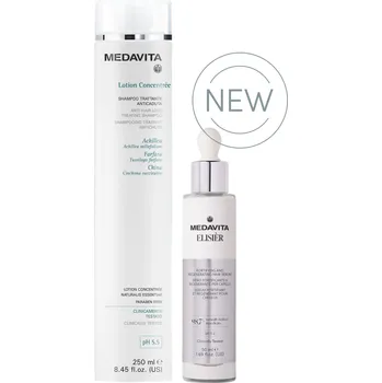 Kosmetická sada Medavita Lotion Concentrée šampón 250 ml + vlasové sérum 50 ml kosmetická sada proti padání vlasů