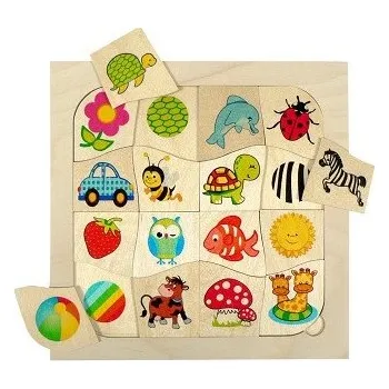 Dětské dřevěné puzzle VZOR - HESS