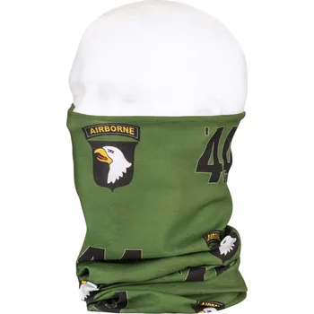 Šátek Šátek Fostex Wrap Coolmax D-Day Screaming Eagles - olivový