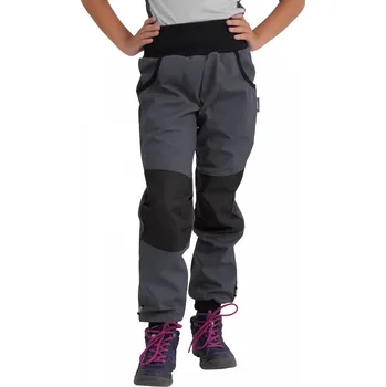 Chlapecké oblečení Dětské softshellové kalhoty s fleecem Street Strong, Tm. Šedá Velikost: 140/146