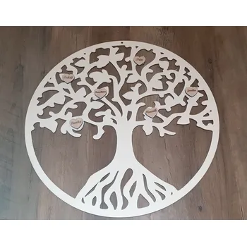 Dřevěný strom života - hladký