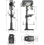SLOUPOVÁ VRTAČKA OPTIMUM OPTIDRILL DQ25
