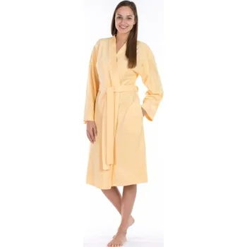 Dámský župan Dámský krátký župan JERSEY, žlutá, Framsohn Velikost: S