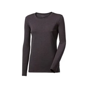 Dámské tričko Progress ORIGINAL LS COFFEE dámské anthracit XL; Černá triko + DÁREK DLE VÝBĚRU!