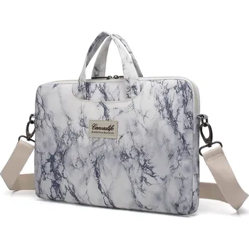Příslušenství pro notebook Canvaslife Taška na notebook - CANVASLIFE, 15-16 Briefcase MarbleWhite