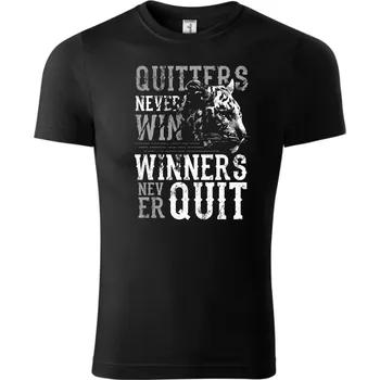 Chlapecké tričko Fenomeno Dětské tričko Winners never quit Velikost: 122 cm/ 6 let