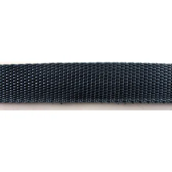 Polypropylenový popruh - tmavě šedá - šíře 2,5 cm