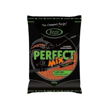 Návnadová surovina Lorpio - Perfect Mix Kapr Červený 3kg